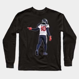 Deandre Hopkins Sign Long Sleeve T-Shirt